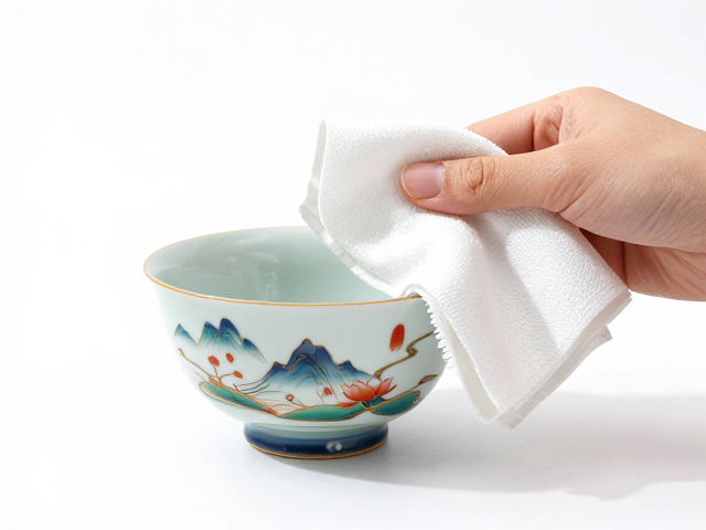 国潮风定制陶瓷礼品怎么洗?干布轻拭清洁法,让光泽永存