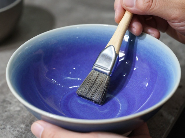 刷釉技法的操作细节与关键要点