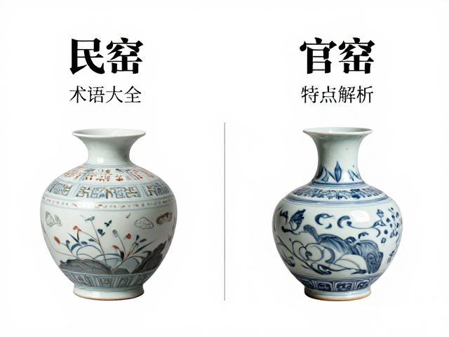 民窑与官窑区别对比:体制差异下的工艺分野