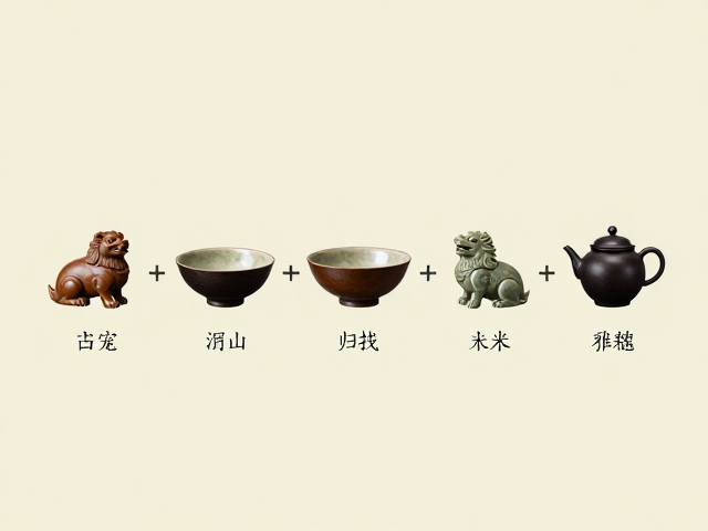 茶宠搭配的古韵逻辑与材质甄别
