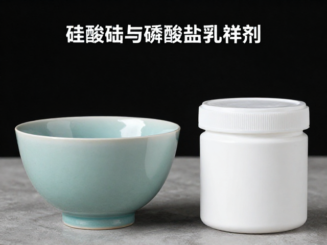 硅酸锆与磷酸盐乳浊剂的工艺特性对比
