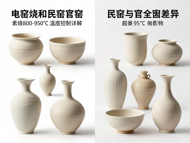 素烧程度对民窑与官窑器物成品的影响差异