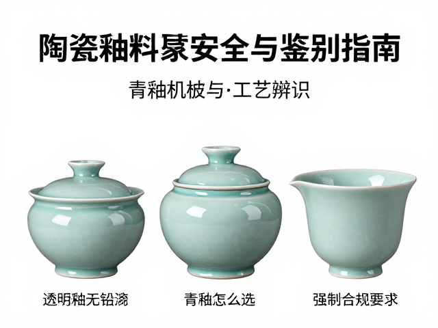 青釉的成色机理与工艺辨识