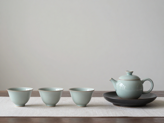 茶席留白与器物比例的空间美学