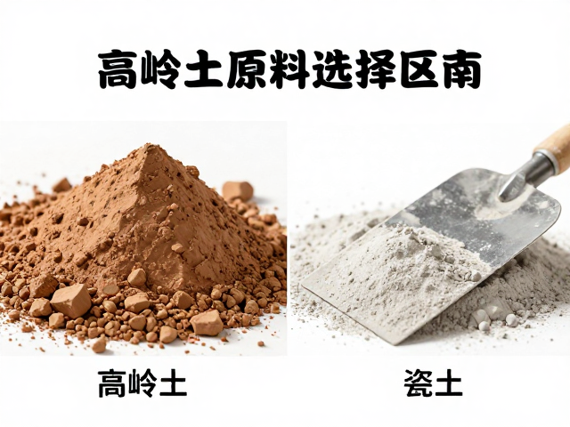 高岭土与瓷土区别,刮泥板原料选择指南