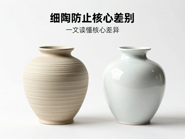 陶器与瓷器区别，细陶如何防止开裂，一文读懂核心差异