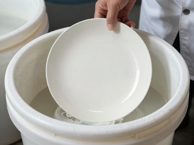 浸釉桶怎么控制陶瓷盘釉层厚度?专家教你精准调控