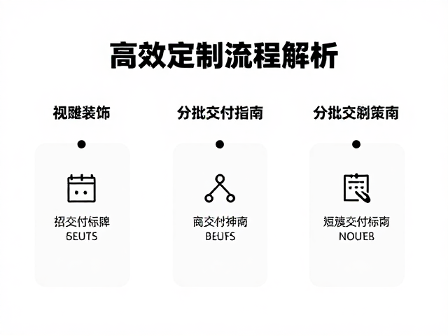 分批交付策略与质量控制标准