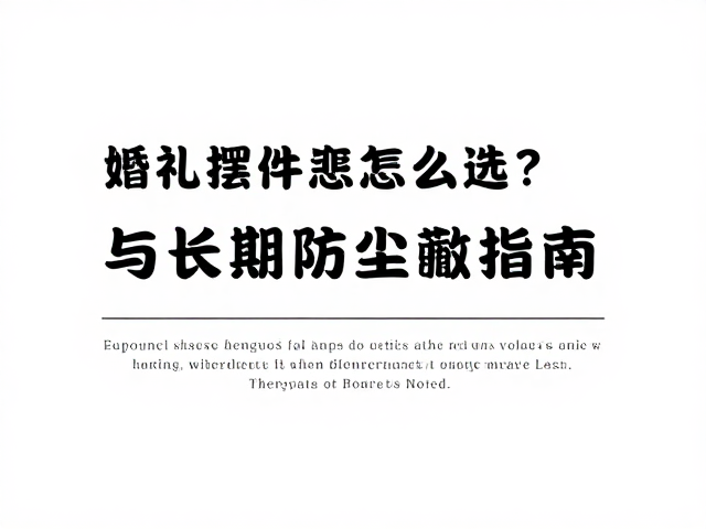 婚礼摆件怎么选?兼顾宾客观赏与长期防尘收藏指南