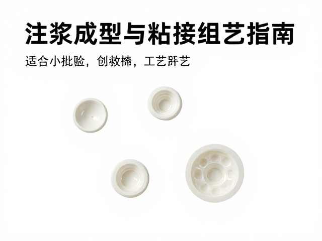 注浆成型与粘接组合,适合小批量创作的高效工艺指南