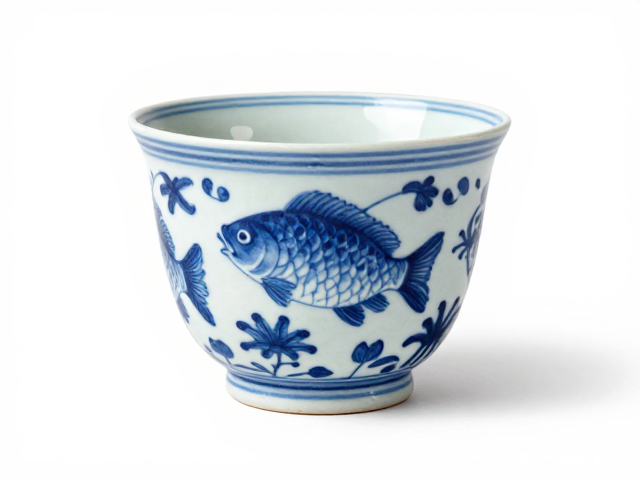 一眼定年代，鱼藻纹杯的真伪鉴别与市场价值解析
