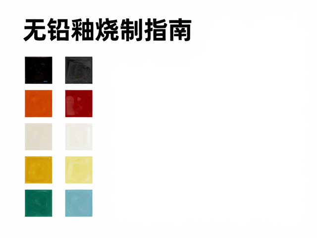无铅釉烧制指南，泥料颜色如何影响釉色？试片测试全解析