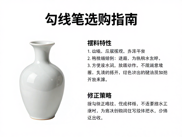 勾线技法的核心操作规范