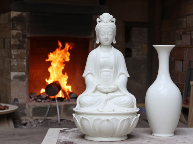 德化瓷烧制技艺,传统技艺避骤冷骤热,守护白瓷温润