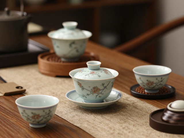 茶席布局中的疏密有致