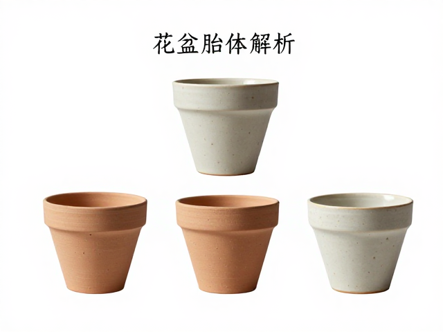 陶瓷花盆胎体解析,挑选插花器皿的避坑指南与选购技巧
