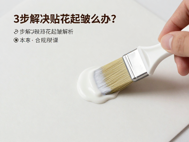 陶瓷贴花纸刷釉起皱怎么办?3步解决贴花起皱难题
