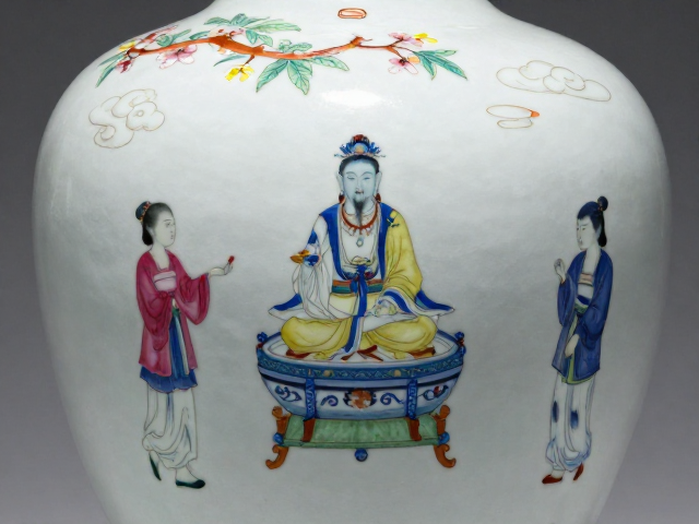 粉彩与青花彩瓷的鉴赏要点与辨伪逻辑