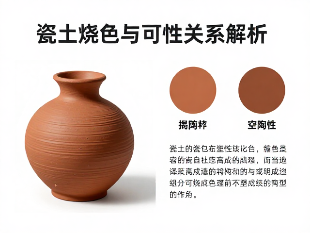 瓷土化学组分对烧成色泽的决定性影响