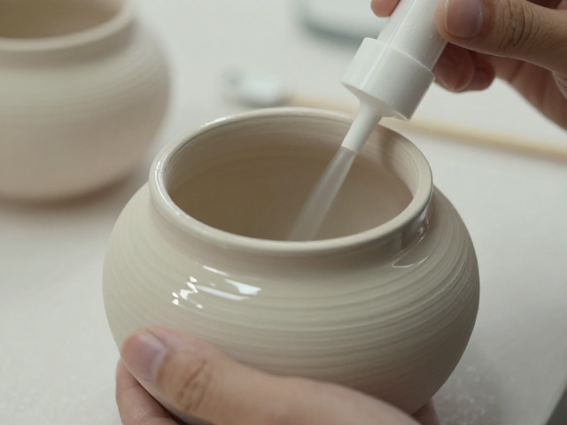 坯体预处理与喷釉操作的规范性