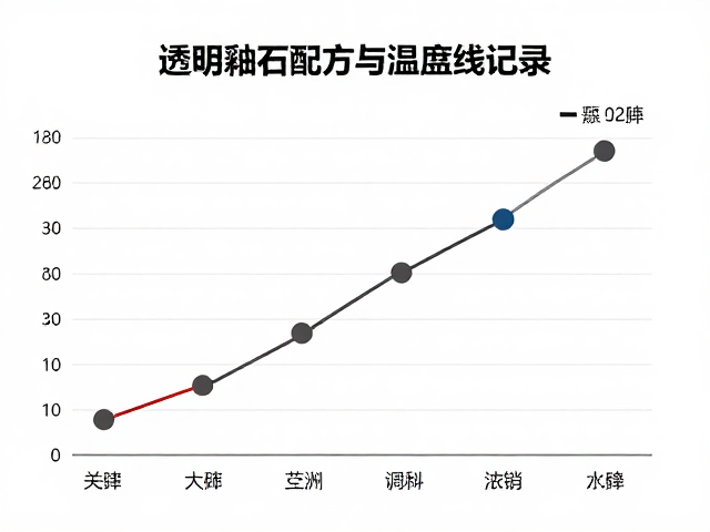 关键氧化物对透明釉面发色的调控机制