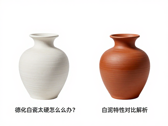 德化白瓷泥太硬怎么办？红陶泥与白泥特性对比解析