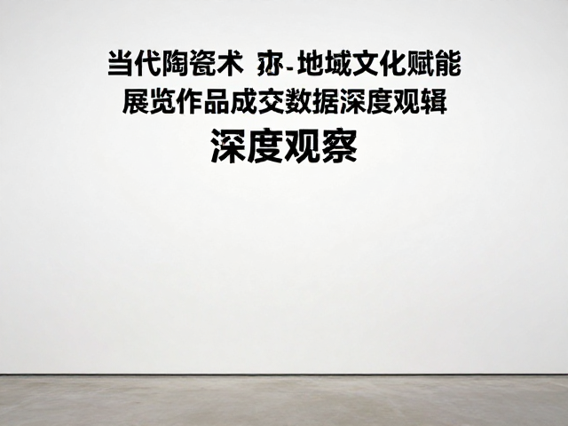 展览数据背后的市场价值重构逻辑