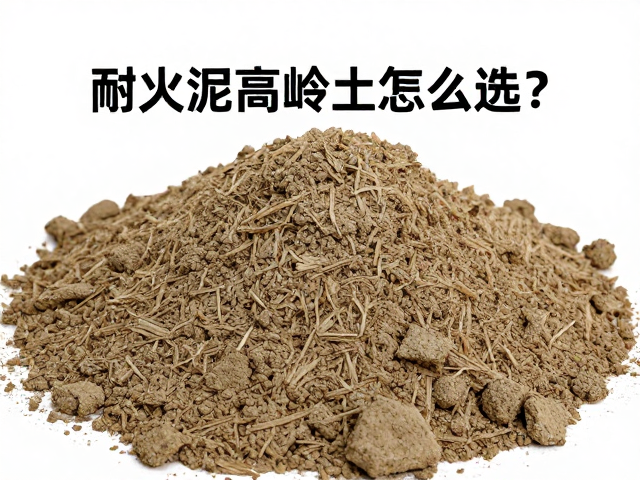 氧化气氛下的高岭土类型与指标筛选