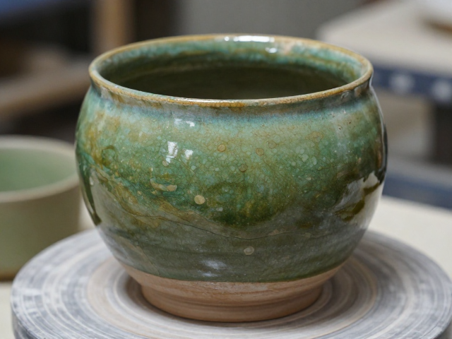 苔藓绿釉:矿物配方的自然呈现