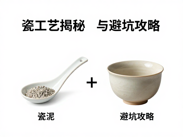 陶瓷勺与陶瓷茶杯选购指南,瓷泥工艺揭秘与避坑攻略