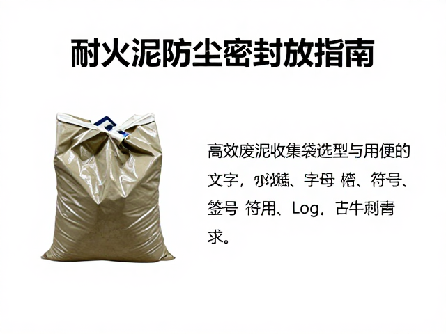 耐火泥防尘密封存放指南,高效废泥收集袋选型与使用