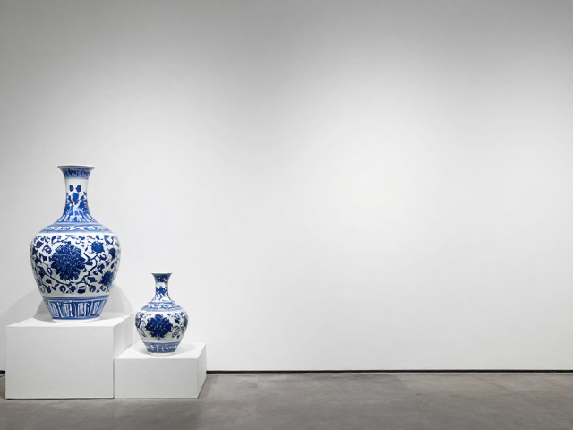 当代陶艺展探馆,邂逅青花之美,探秘陶瓷修复室匠心技艺