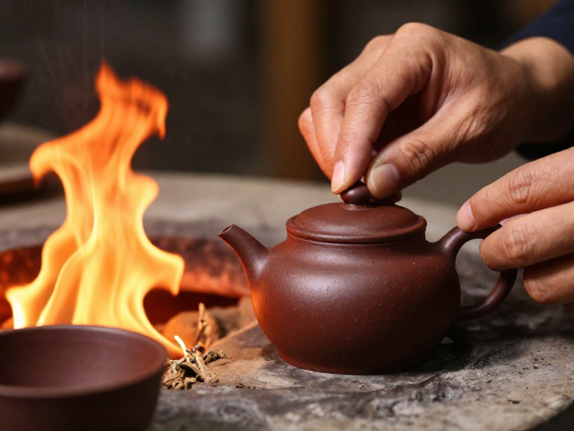 宜兴紫砂艺人匠心手作禅茶陶瓷,诠释茶器合一美学境界