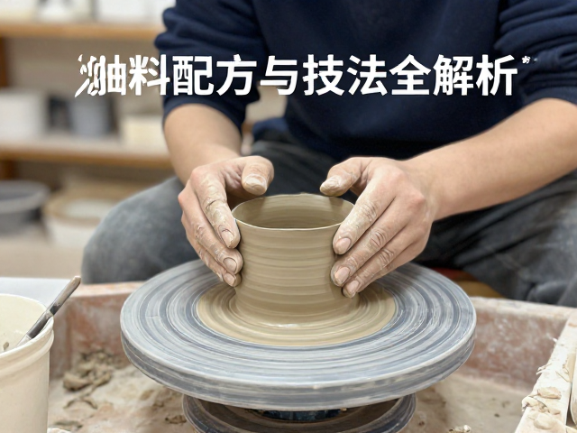 独立陶瓷工作室进阶成型课,釉料配方与技法全解析