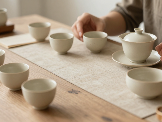 茶饮爱好者必看,手工修坯餐桌搭配,打造高颜值居家茶席美学