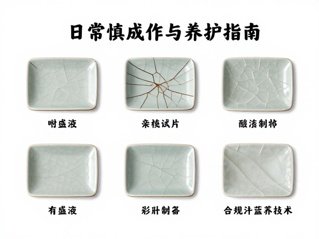 裂纹器皿的日常养护与清洁规范