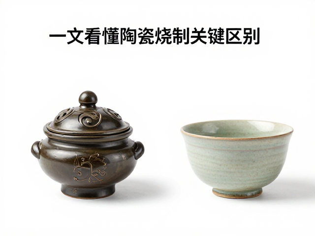 香炉素烧中温烧区别?一文看懂陶瓷烧制关键工艺