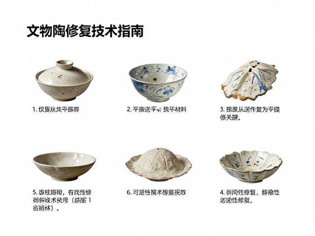 文物陶瓷修复指南，可逆性修复中的关键找平技术解析