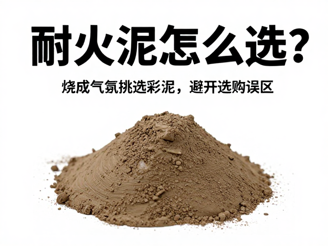 耐火泥怎么选？根据烧成气氛挑选彩泥，避开选购误区