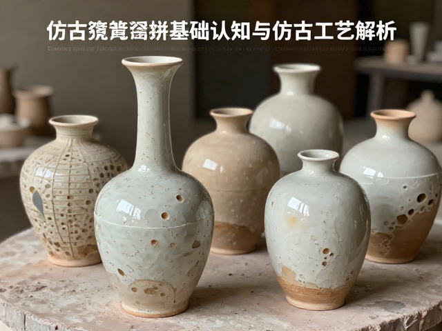 仿古陶瓷做旧釉面技巧,窑烧基础认知与仿古工艺解析