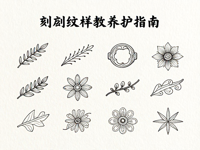 刻划纹样的核心技法与线条控制