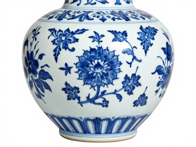 清代青花:技法精进与吉祥寓意的世俗表达