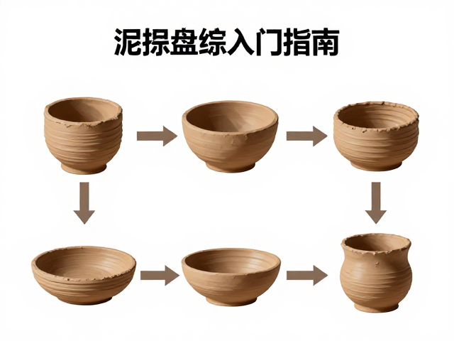 泥条盘筑入门指南,从泥板成型到现代陶艺创作的发展脉络