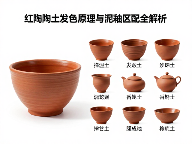 常见红陶釉色配方解析与烧成效果