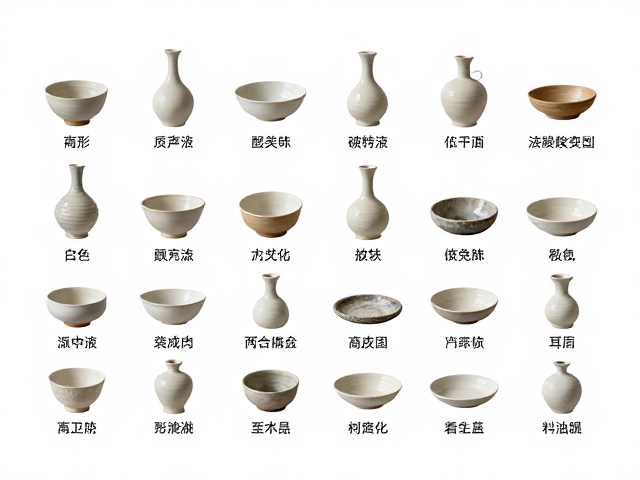 陶瓷术语大全,变形原因与烧成颜色变化全解析