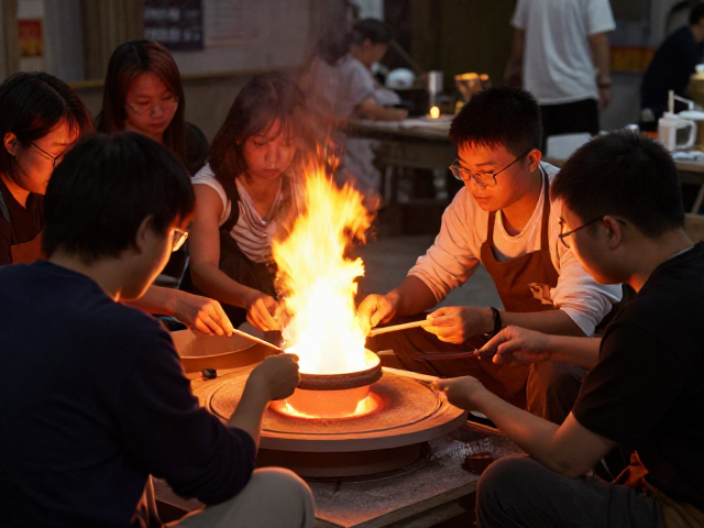 还原焰烧成揭秘,手作体验课全程记录,打造独一无二的手作过程