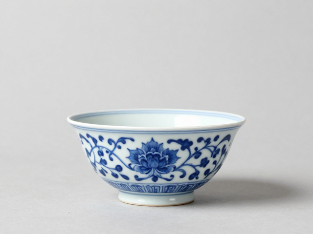 窑口风格划花瓷器，无修补精品鉴赏与市场行情解析