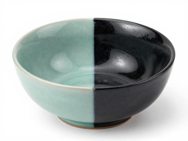 青釉与黑釉坯釉结合度对比,揭秘瓷器不脱釉的核心工艺