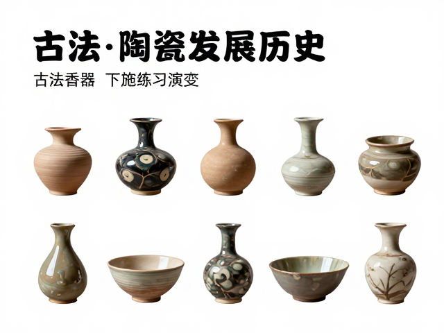 陶瓷发展史,从古法香器看施釉练习的演变