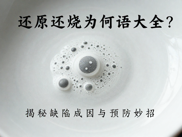 还原烧起泡现象的微观成因分析